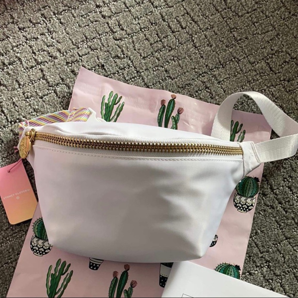 Stoney Clover White Fanny Pack